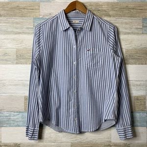Hollister Button Down Shirt Size Large
